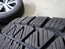 YS5763【送料無料225/60R18】スバル純正 BS9 後期 レガシィアウトバック純正 中古スタッドレス ●18×7J 114.3/5H ET55●≪即決≫_画像6