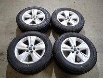 YS5738【送料無料225/65R17】トヨタ純正 60系 ハリアー 純正 BS DMーV3 中古スタッドレス ★17×7J 114.3/5H ET39★≪即決≫_画像1