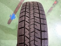 RK1959【送料無料155/70R13】1本 ダンロップ WINTERMAXX WM03 2021年製 未使用品 スタッドレスタイヤ バモス《即決あり》_画像3