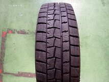 RK1983【送料無料165/60R15】1本 ダンロップ ウィンターマックス WM01 中古スタッドレスタイヤ 2019年《即決あり》_画像3