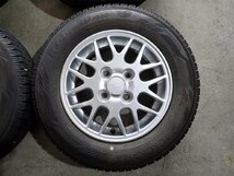 YS5790【送料無料145/80R13】ダイハツ純正 タント ムーブ 2021年製 ヨコハマ 中古スタッドレス ★13×4.5J 100/4H ET45★≪即決≫_画像2