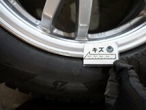 YS5809【送料無料185/60R15】トヨタ純正 170系シエンタ等へ BS VRX2 中古スタッドレス ★15×6J 100/5H ET45★≪即決≫_画像9