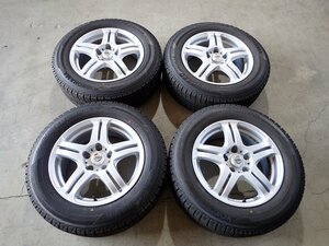 YS5916【送料無料205/65R16】ニッサン純正 J32ティアナ C28セレナ等 中古スタッドレス ▼16×6.5J 114.3/5H ET40▼≪即決≫