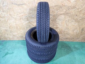 GM2150【送料無料145/80R12 80/78N】4本 ブリヂストン W300 中古スタッドレスタイヤ 軽トラ 軽バンなどへ《即決あり》