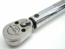 【ジャンク】Snap on(スナップオン) 1/4(6.3sq) トルクレンチ QD1R200｜傷み 刻印あり 現状渡し【/D20179900031369D/】_画像4