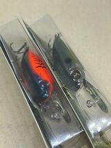 メガバス ディープX 300 2個セット 未開封 JUKUCHO SHAD & VIPER TIGER DEEP-X 300_画像2