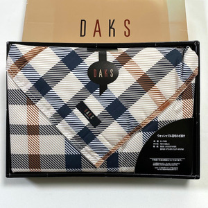 ★新品 未使用【DAKS ダックス】ウオッシャブル◎羽毛 膝掛け