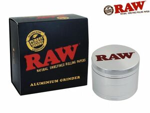 RAW ロウ 4ピース シュレッダー グラインダー 巻紙 巻き紙 ローリングペーパー ボング ハイタイムズ マリファナ 大麻 thc クラッシャー