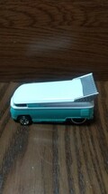 HotWHeels VW BUS Volkswagen フォルクスワーゲン バス ホワイトxライトブルー_画像2