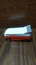 HotWHeels VW BUS Volkswagen フォルクスワーゲン バス ホワイトxオレンジ_画像2