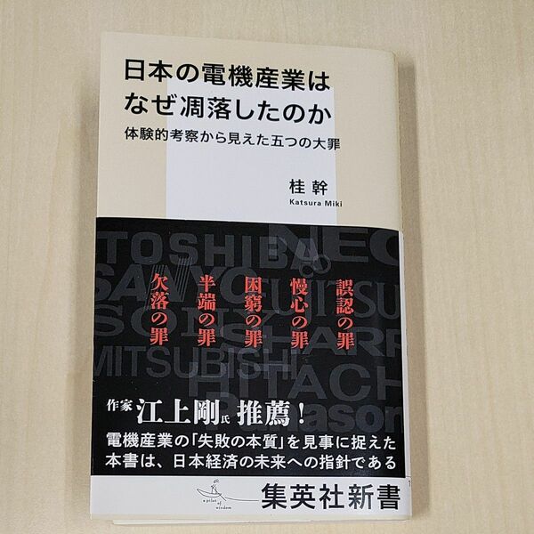 日本の電機産業はなぜ凋落したのか（桂幹著）