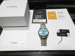  シチズンコレクション メカニカル 自動巻き 腕時計 メンズ NJ0151-88M ライトブルー CITIZEN TSUYOSA Collection 国内正規品