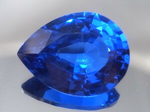 19.24ct a 新品・スイスブルートパーズカラー・合成スピネル 発色効果有