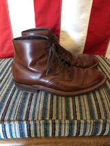 Alden Indyboots インディブーツ　ブラウン　シボ革　Size7 1/2 箱、付属品なし_画像6