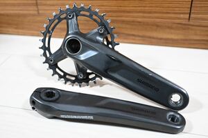 SHIMANO FC-MT511 170mm 32T 12s シングルクランク SHIMANO DEORE 2ピース クランクセット 142/148 mm O.L.D. フレーム 1x12スピード