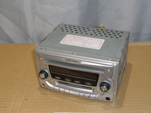 [A14] イクリプス E3303CMT MDLP 2DIN CD MD フロント AUX デッキ 