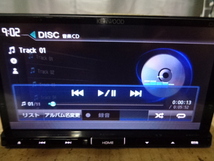 [A17] マツダ ケンウッド メモリーナビ CA9K2 MDV-X500R Bluetooth DVD再生 ジャンク品_画像3