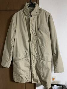 THE NORTH FACE PURPLE LABEL DOWN LINING TRAVEL COAT パープルレーベル ノースフェイス コート ベージュ Lサイズ