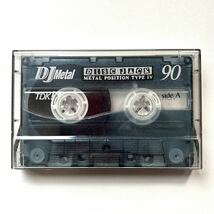 24_02 TDK カセットテープ DJ M etal 90 メタルテープ 使用済み 未消去 動作未確認 ジャンク扱い_画像1