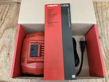 【20-0123-KS-5-1】HILTI ヒルティ C4/36-350 7.2V~36V対応 高速充電器 バッテリーチャージャー【未使用品・開封確認のみ】_画像3