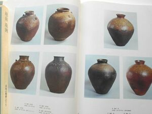  large llustrated book book@ old Echizen . old ...119 point large jar bin large . middle . one-side ... ear . four ear . small .. is .... tooth black .. pot color photograph explanation old kiln old clay jar kiln seal period judgment map 