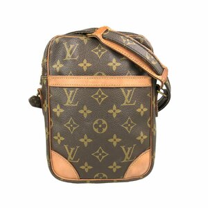 【1円～】ルイヴィトン LOUIS VUITTON バッグ ショルダーバッグ ダヌーブ M45266 モノグラム レザー ブラウン 中古