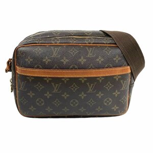 【1円～】ルイヴィトン LOUIS VUITTON バッグ ショルダーバッグ モノグラム リポーターPM M45254 SP0092 レザー ブラウン 中古