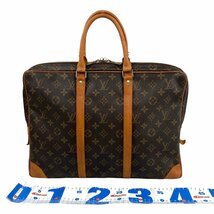 【1円～】ルイヴィトン Louis Vuitton バッグ ビジネスバッグ モノグラム ポルト ドキュマンヴォワヤージュ M40226 864VI レザー 中古　_画像4