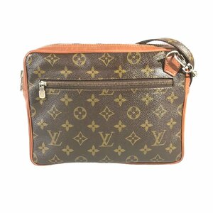 【1円～】ルイヴィトン Louis Vuitton バッグ ショルダーバッグ モノグラム ポシェットスポーツ クラッチバッグ ブラウン レザー 中古　