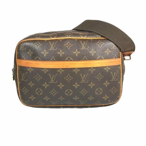 【1円～】ルイヴィトン LOUIS VUITTON バッグ ショルダーバッグ リポーターPM M45254 SP1023 モノグラム PVC レザー ブラウン 中古