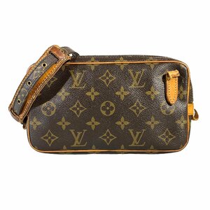 【1円～】ルイヴィトン LOUIS VUITTON ショルダーバッグ モノグラム ポシェット マルリー バンドリエール M51828 TH0960 中古