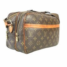 【1円～】ルイヴィトン LOUIS VUITTON バッグ ショルダーバッグ リポーターPM M45254 SP0033 モノグラム PVC レザー ブラウン 中古_画像2