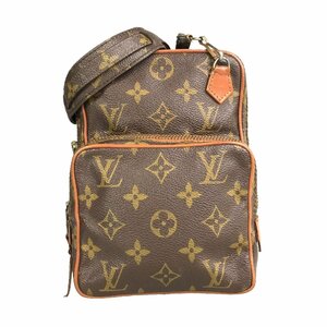 【1円～】ルイヴィトン LOUIS VUITTON バッグ ショルダーバッグ ミニアマゾン M45238 モノグラム ブラウン 中古