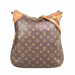 【1円～】ルイヴィトン LOUIS VUITTON バッグ ショルダーバッグ オデオンPM M56390 VI0069 モノグラム レザー ブラウン 中古