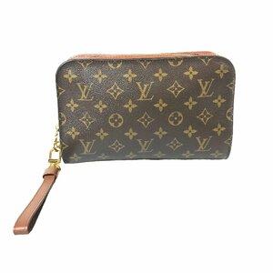 【1円～】ルイヴィトン LOUIS VUITTON バッグ クラッチバッグ オルセー M51790 AR0063 モノグラム レザー ブラウン 中古