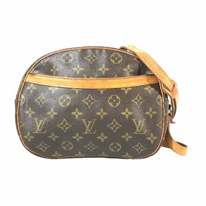 【1円～】ルイヴィトン LOUIS VUITTON バッグ ショルダーバッグ ブロワ M51221 NU1924 モノグラム レザー ブラウン 中古