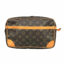 【1円～】ルイヴィトン LOUIS VUITTON バッグ ポーチ セカンドバッグ クラッチバック コンピエーニュ28 M51845 8903SL モノグラム 中古_画像1