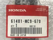 ●即決価格★HONDA 純正★フロント/フォーク/ステム/エンブレム/メッキ/三又(大)ホンダ/61401-MC9-670★シャリー/モンキー/ダックス/CB400F_画像1