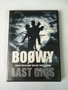 deO710: 送料無料 BOOWY LIVE AT TOKYO DOME BIG EGG APRIL 4.5 1988 LAST GIGS ライブ DVD