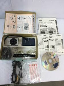 sfO726* キヤノン コンパクトデジタルカメラ IXY DIGITAL 10 ブラック 初期化済 ※メモリーカード欠品