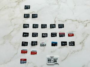 microSD カードまとめ売り 400GB有り 売り切り 中古 マイクロSDカードSDHC 送料込み