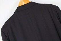 ST.JAMES ALFRED DUNHILL 綺麗め ジャケット テーラード S2B イタリヤ製 大きいサイズ 無地 ビジネス 60S 紺黒 メンズ [844647]_画像4