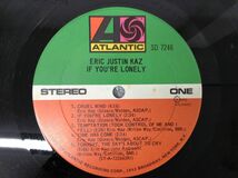 D368-80　⑥LPレコード 　Eric Justin Kaz(エリック・カズ)「If You're Lonely」LP（12インチ）/Atlantic(SD 7246)/Rock　中古_画像9