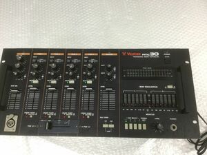 D186-100 Vestax べスタックス ＰＭＣ-30 通電確認　ビンテージミキサー　中古現状品　直接引き取り歓迎　オールドベスタクス