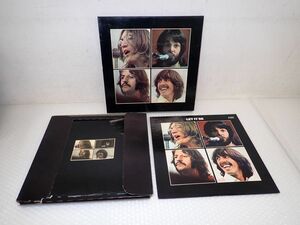 ☆D377-80　22 LPレコード　BEATLES ビ ートルズ LET IT BE AP-9009 写真集付き BOX表紙ケースあり