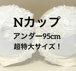 新品未使用タグ付き　Nカップ　アンダー95 ブラジャー　超大きいサイズ　特大サイズ　グラマーサイズ