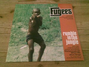 12’LP：FUGEES RUMBLE IN THE JUNGLE フージーズ：US盤