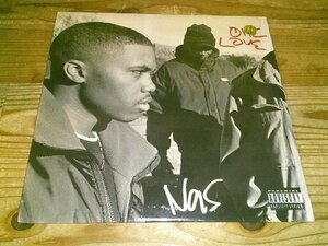 12’LP：NAS ONE LOVE：US盤：シュリンク付