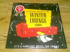 LP：WINTER LOUNGE ウィンター・ラウンジ 杉真理 南佳孝 ハイファイセット ピチカート・ファイヴ 須藤薫：シュリンク付：クリスマス