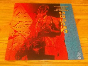 LP：PHAROAH SANDERS QUARTET AFRICA ファラオ・サンダース・カルテット：オランダ盤